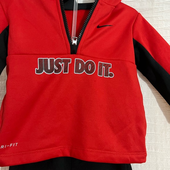 Nike Red and Black Just Do It Tracksuit - Picture 2 of 14